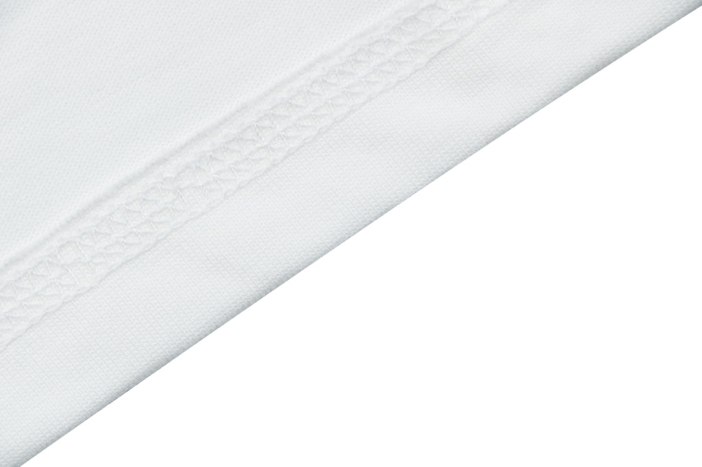 Loewe Border-Frame Anagram Embroidered Long Sleeve T-Shirt | White | LOE-BDR-FRM-ANG-EMB-LS-TSH-WHT