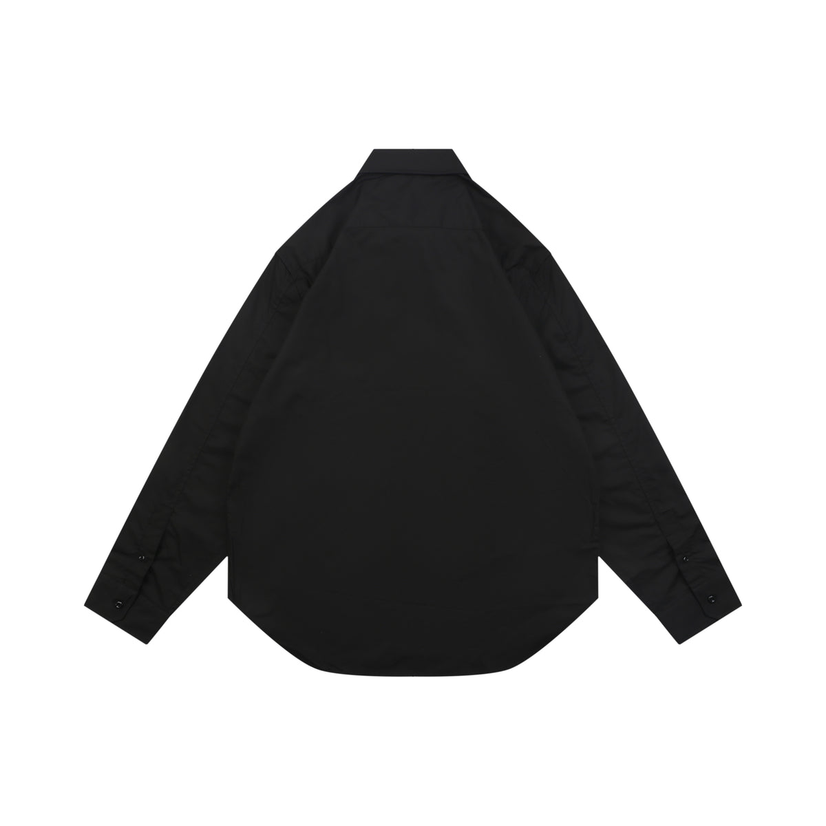 Louis Vuitton Tonal LV Monogram Jacquard Long Sleeve Shirt | Black | LV-TN-MON-JCQ-LS-SHT-BLK