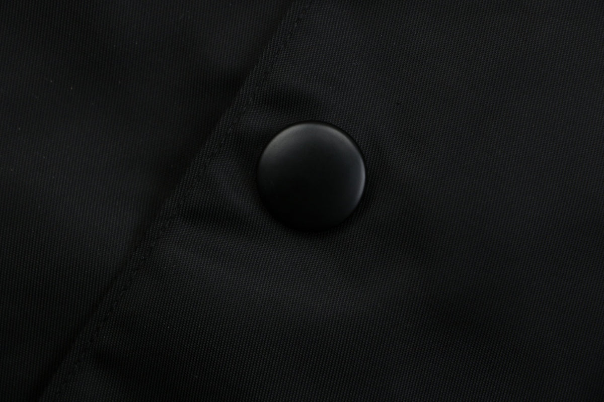 Prada Triangle Logo Pocket Nylon Shirt Jacket | Black | PRA-TRI-LGO-PKT-NYL-SHT-JKT-BLK