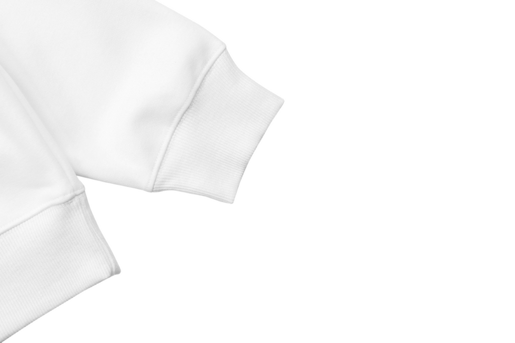 Loewe Wave Anagram Print Crew Neck Sweatshirt | White | LOE-WAV-ANG-PRT-CRW-SWT-WHT