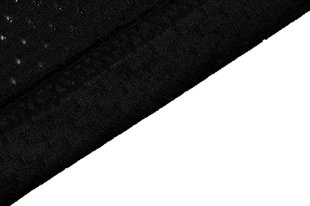 Chrome Hearts Glitter Sanskrit Gothic Script Hockey Long Sleeve T-Shirt | Black