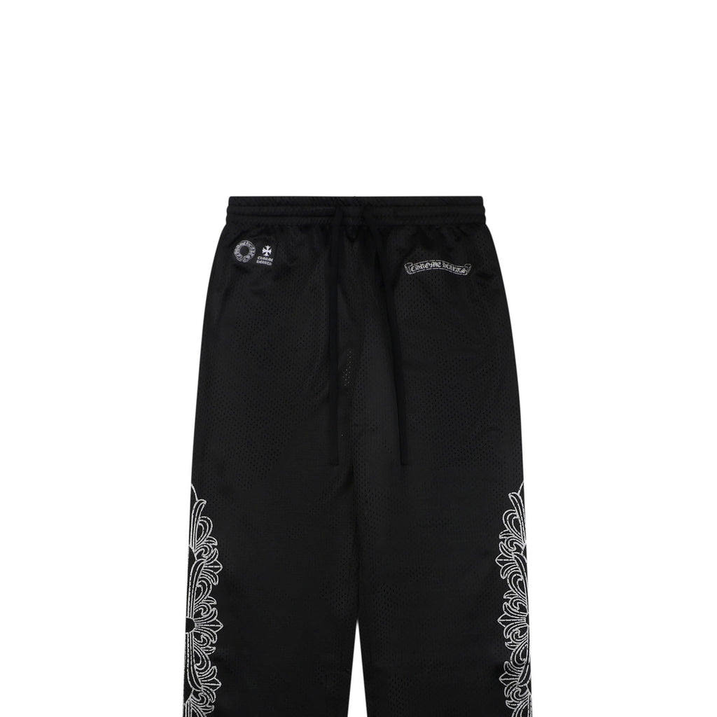Chrome Hearts Glitter Sanskrit Baroque Scroll Hockey Sweatpants | Black