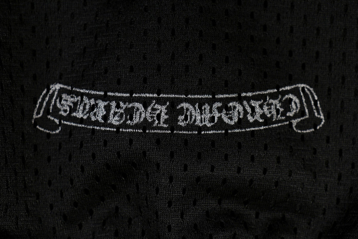 Chrome Hearts Glitter Sanskrit Baroque Scroll Hockey Sweatpants | Black