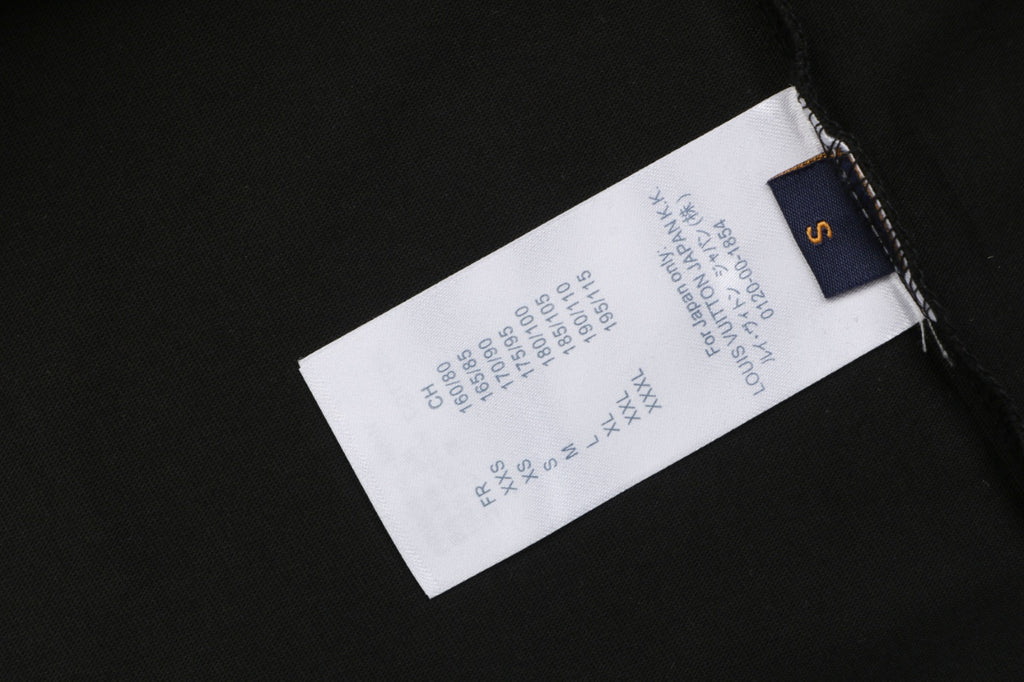 Louis Vuitton Dreamin' Man Rocky's Matcha Graffiti Slogan Print Long Sleeve T-Shirt | Black