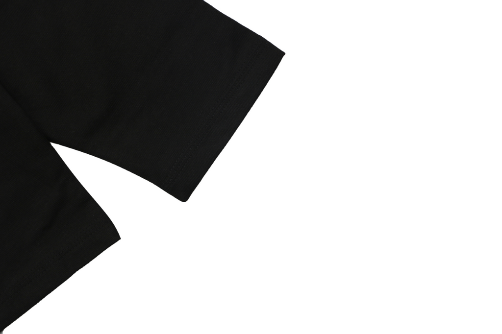 Louis Vuitton Oversized Spray Paint Monogram Flower Print Long Sleeve T-Shirt | Black