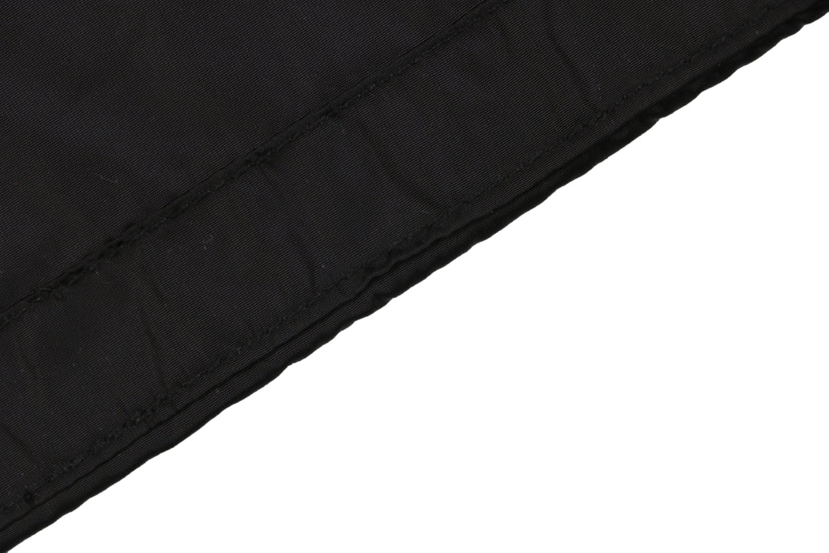 Burberry Vintage Check Placket Zip Sun Protection Hooded Jacket | Black