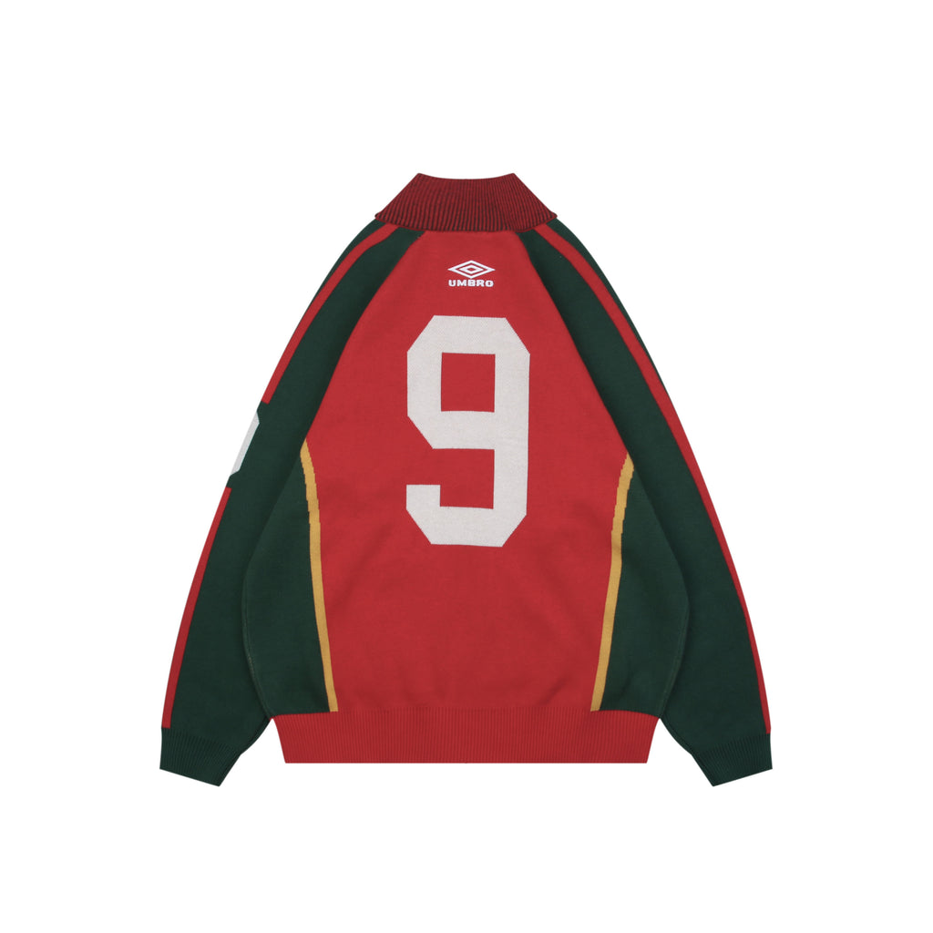 Supreme × Umbro FW25 Football Sweatshirt | Red / Green