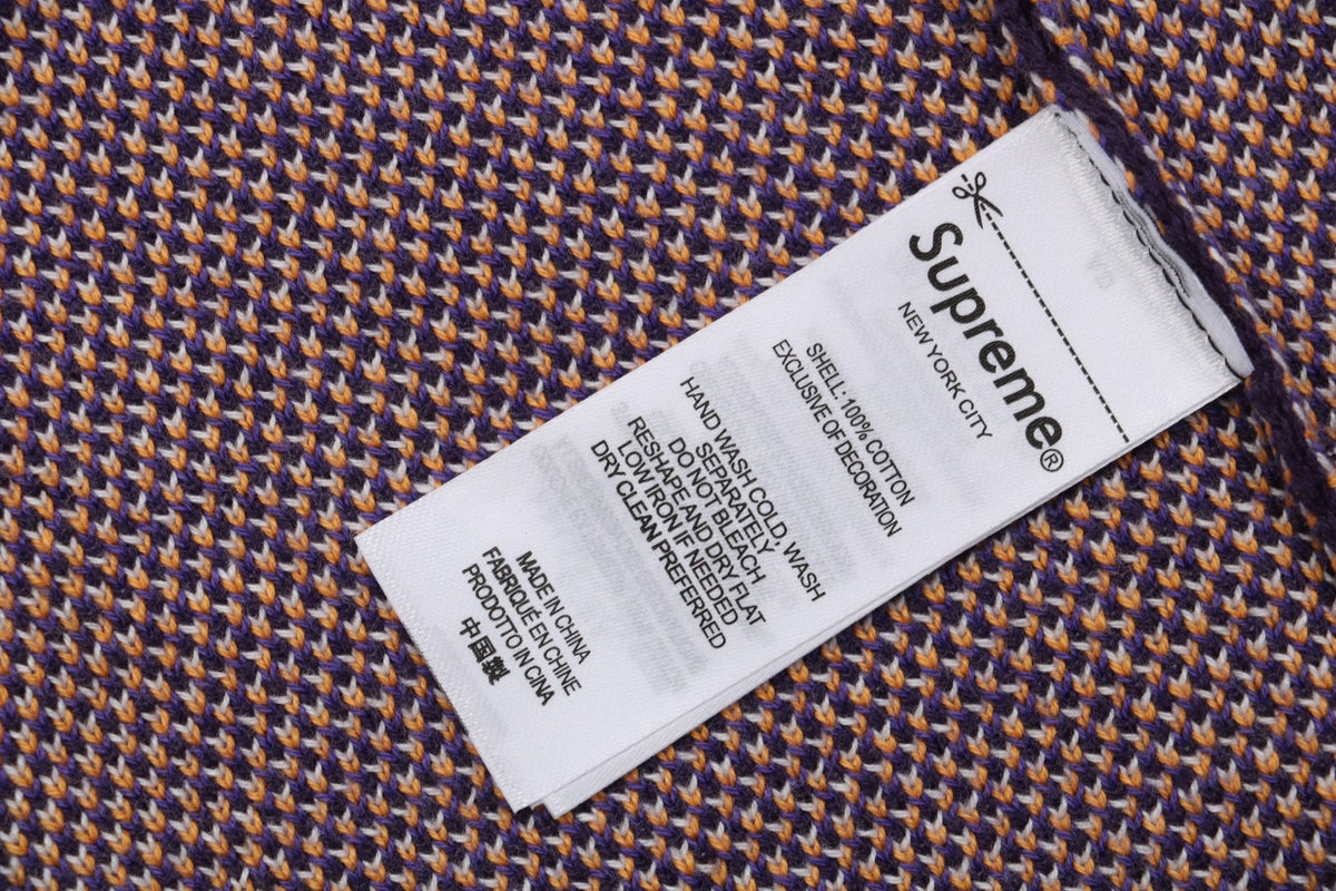 Supreme × Umbro FW25 Football Sweatshirt | Purple / Navy