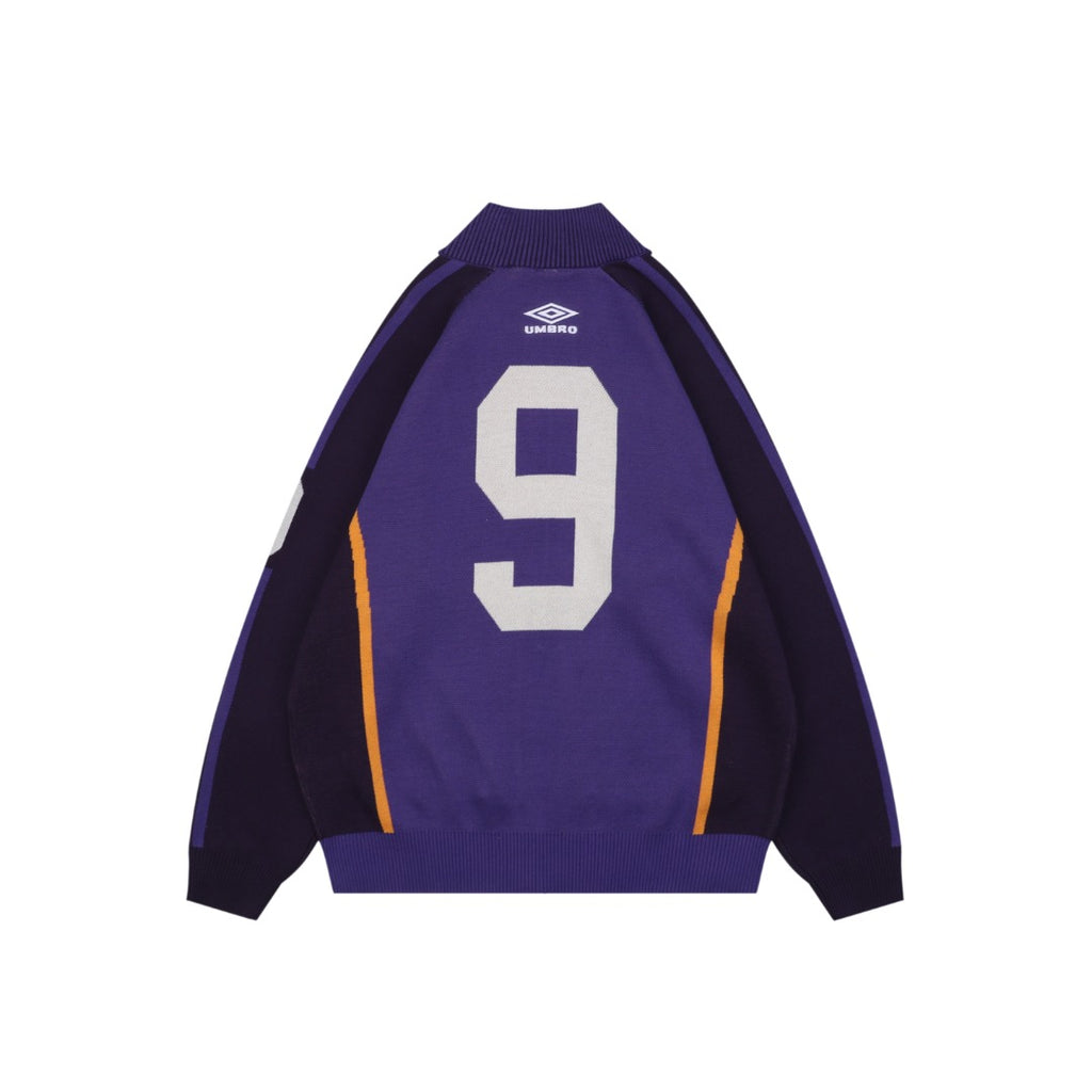 Supreme × Umbro FW25 Football Sweatshirt | Purple / Navy
