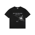 Dior "In Cold Blood" Shattered Glass Print T-Shirt | Black