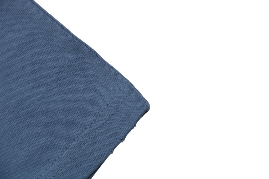 Dior 24SS Oversized Logo Print T-Shirt | Slate Blue