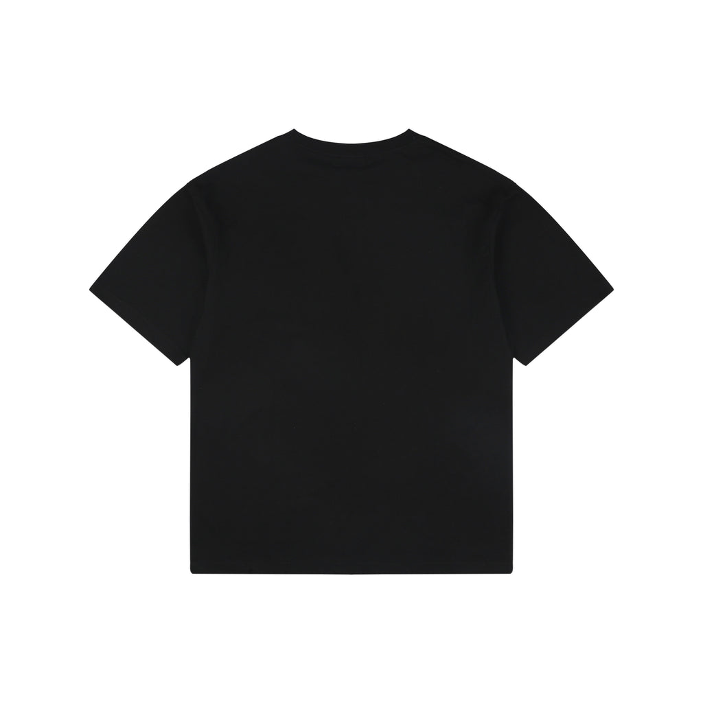 Dior Tonal Jacquard Logo Embroidered T-Shirt | Black
