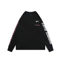 Chrome Hearts "Doll" Cross Girl Print Long Sleeve T-Shirt | Black