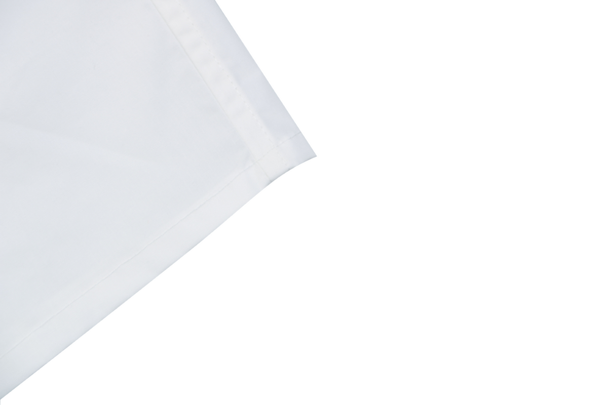 Dior Cursive Signature Embroidered Chest Pocket Short Sleeve Shirt | White