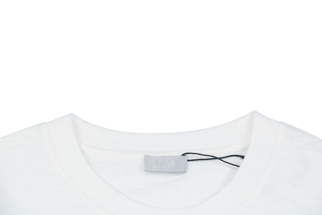 Dior 25SS "47" Graphic Logo Print T-Shirt | White