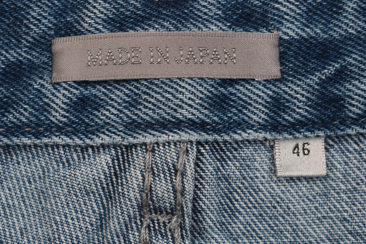 Dior 24SS Lattice-Panel Carpenter Denim Shorts