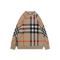 Burberry Exploded Check Jacquard Crewneck Sweater | Archive Beige
