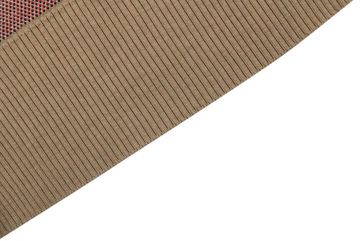 Burberry Exploded Check Jacquard Crewneck Sweater | Archive Beige