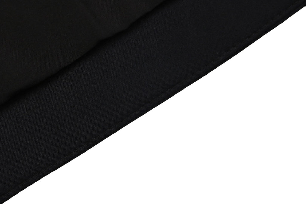 Moncler Tonal Shadow Text Logo Hooded Anorak | Black