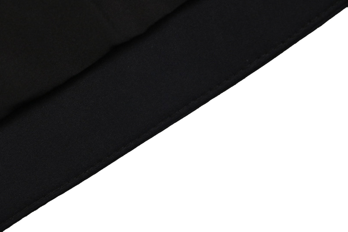 Moncler Tonal Shadow Text Logo Hooded Anorak | Black