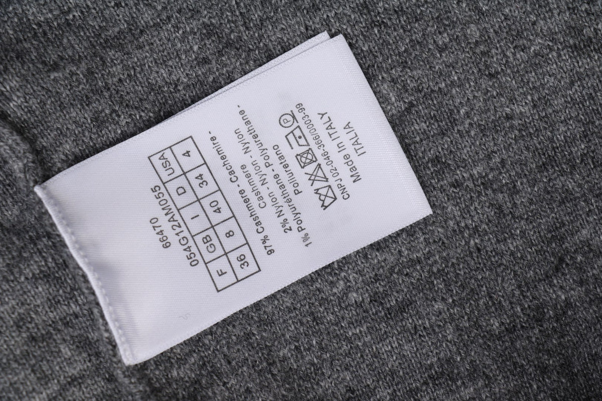 Dior All-Over Macro Oblique Jacquard Hooded Full-Zip Sweatshirt | Grey