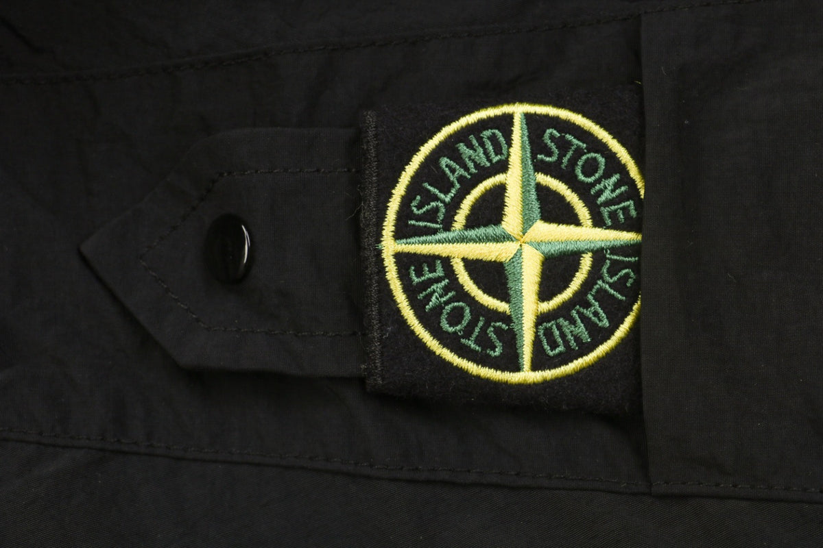 Stone Island FW24 Shoulder Badge Naslan Lined Jacket in Black