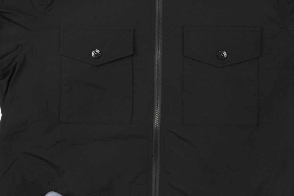 Stone Island FW24 Shoulder Badge Naslan Lined Jacket in Black