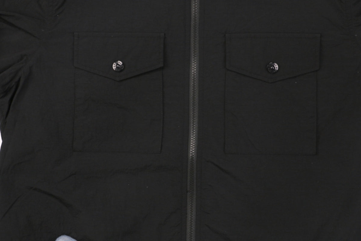 Stone Island FW24 Shoulder Badge Naslan Lined Jacket in Black