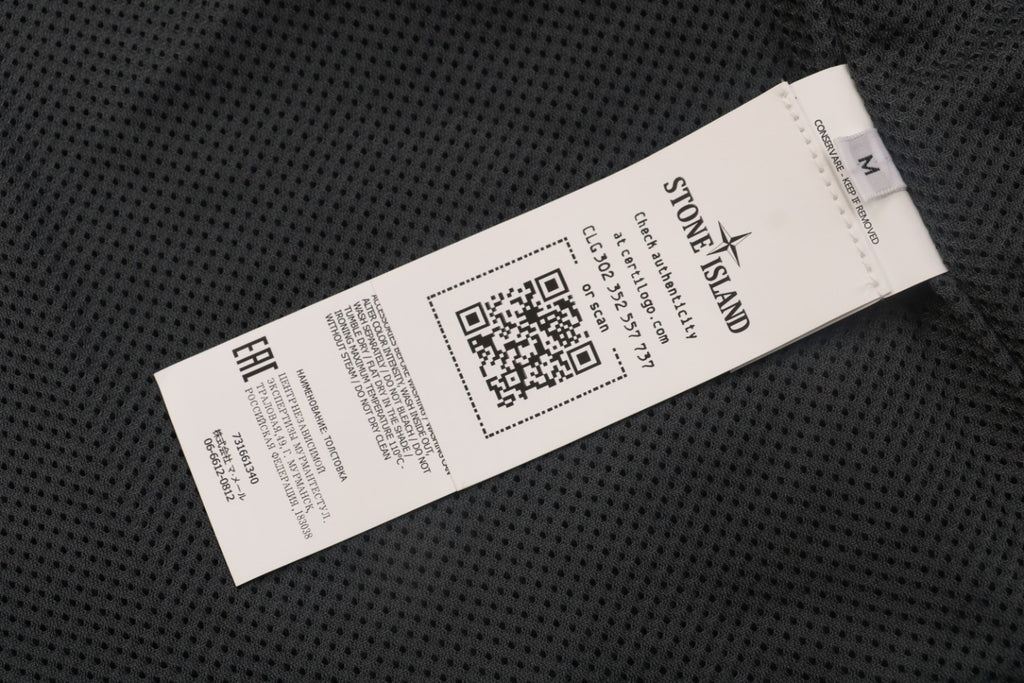 Stone Island FW24 Shoulder Badge Naslan Lined Jacket in Black