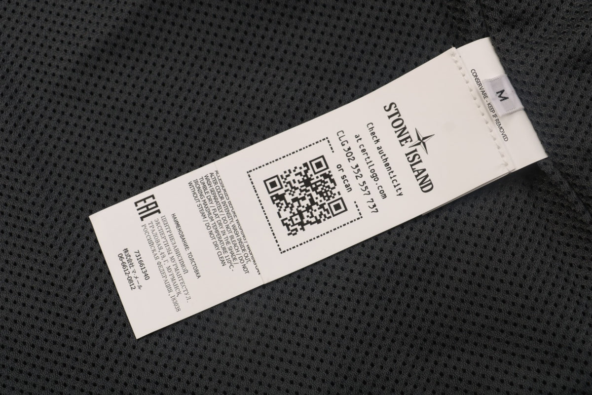 Stone Island FW24 Shoulder Badge Naslan Lined Jacket in Black