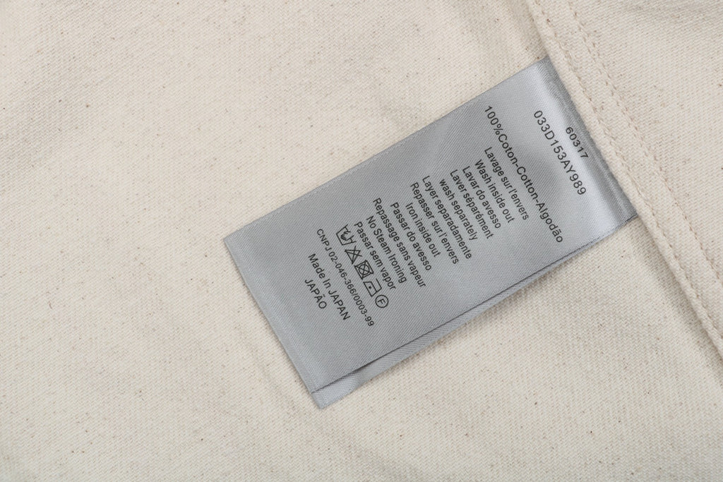 Dior FW25 Collaborative Pink Pinstripe Dio Letter Jacket