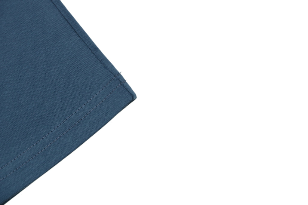 Dior Ulysses Text Print Short-Sleeve T-Shirt in Blue