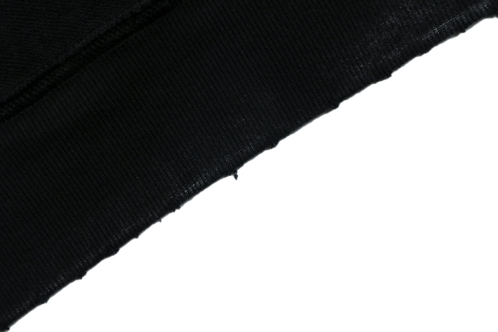 Louis Vuitton Dissolve-Fade Denim Monogram Patch Hoodie in Black