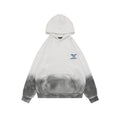 Louis Vuitton Dissolve-Fade Denim Monogram Patch Hoodie in White