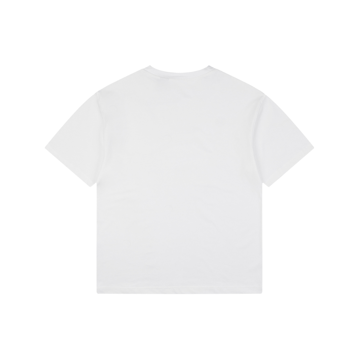 Burberry Check Flag Embroidered T-Shirt in White