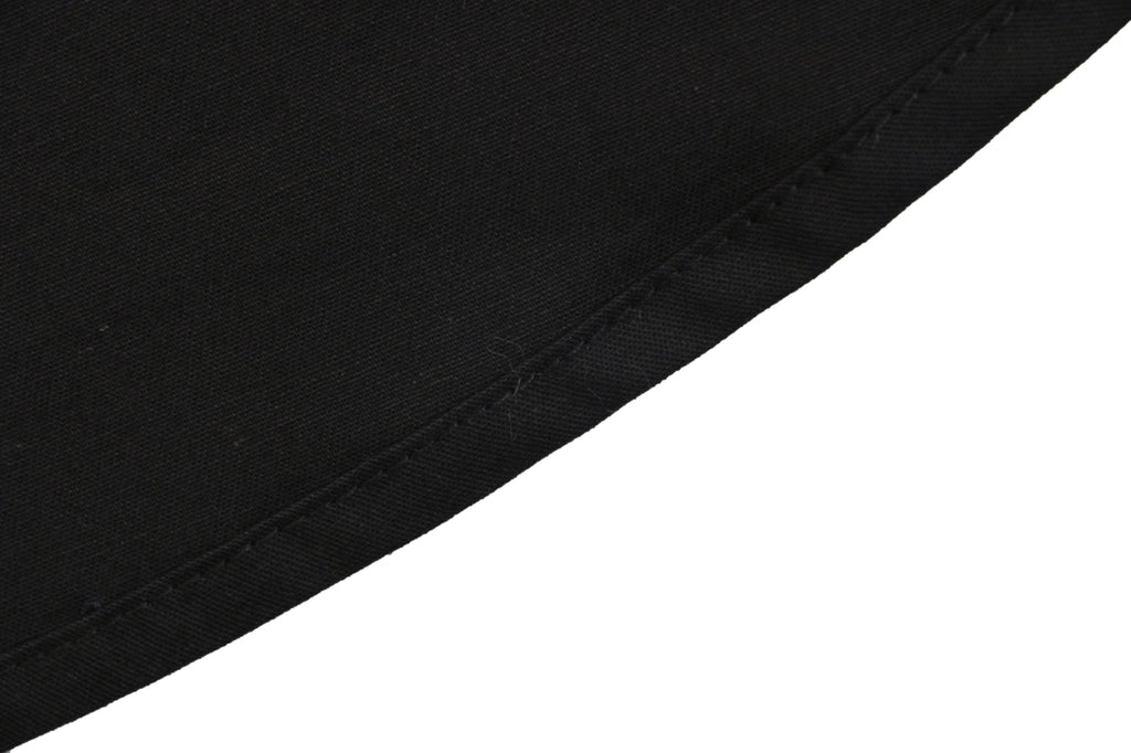 Moncler Dual-Pocket M-Patch Short-Sleeve Shirt in Black