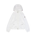 Moncler 25SS Grimpeurs Hooded Sun-Protection Jacket in White