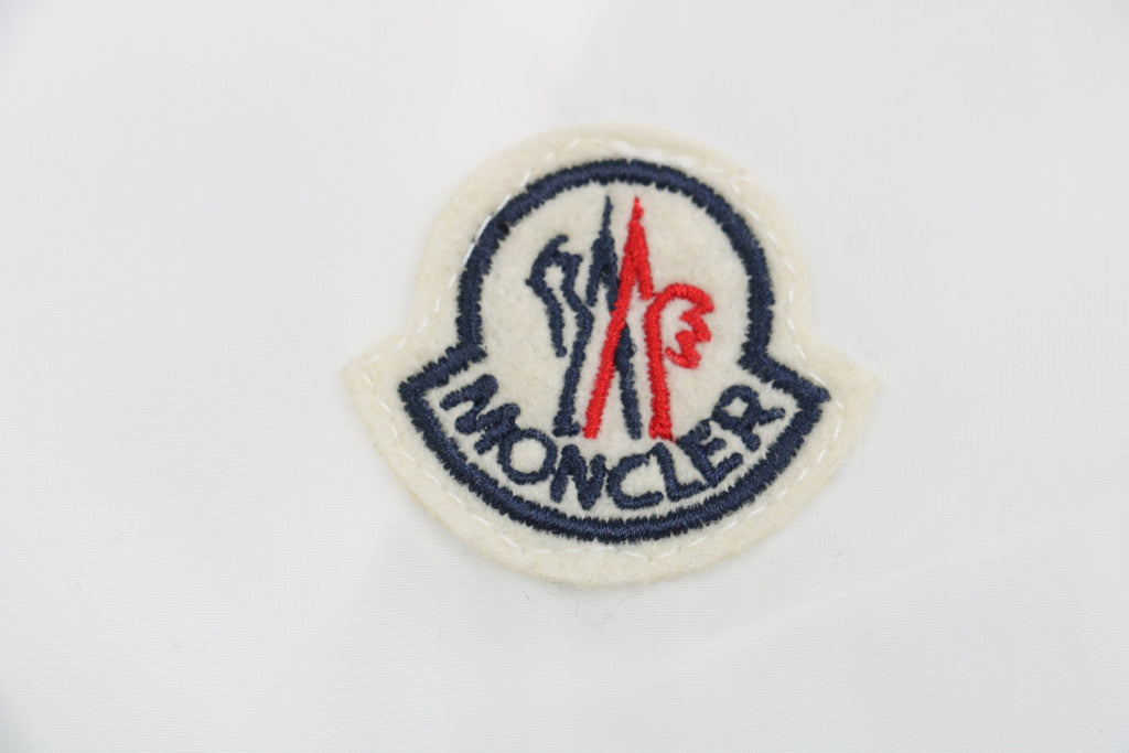 Moncler 25SS Grimpeurs Hooded Sun-Protection Jacket in White