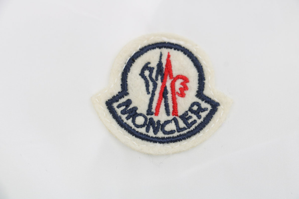 Moncler 25SS Grimpeurs Hooded Sun-Protection Jacket in White
