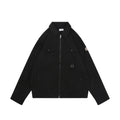 Moncler Sleeve MK Logo Multi-Pocket Jacket in Black