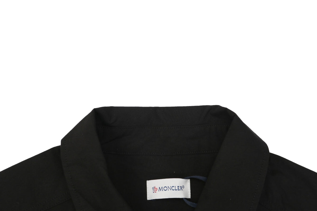 Moncler Sleeve MK Logo Multi-Pocket Jacket in Black