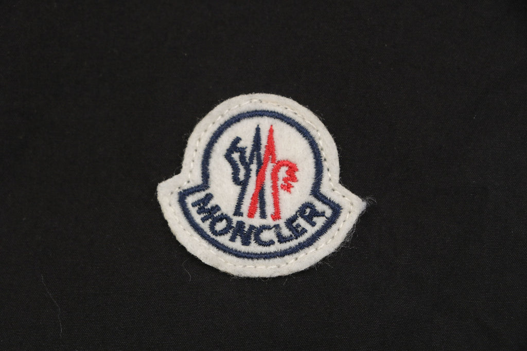 Moncler Sleeve MK Logo Multi-Pocket Jacket in Black
