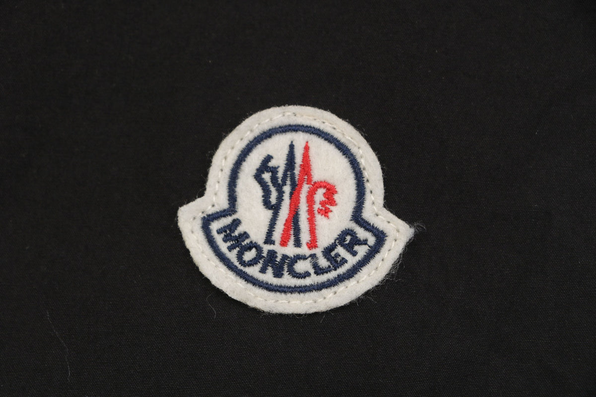 Moncler Sleeve MK Logo Multi-Pocket Jacket in Black