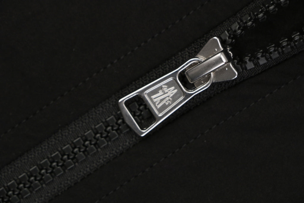 Moncler Sleeve MK Logo Multi-Pocket Jacket in Black