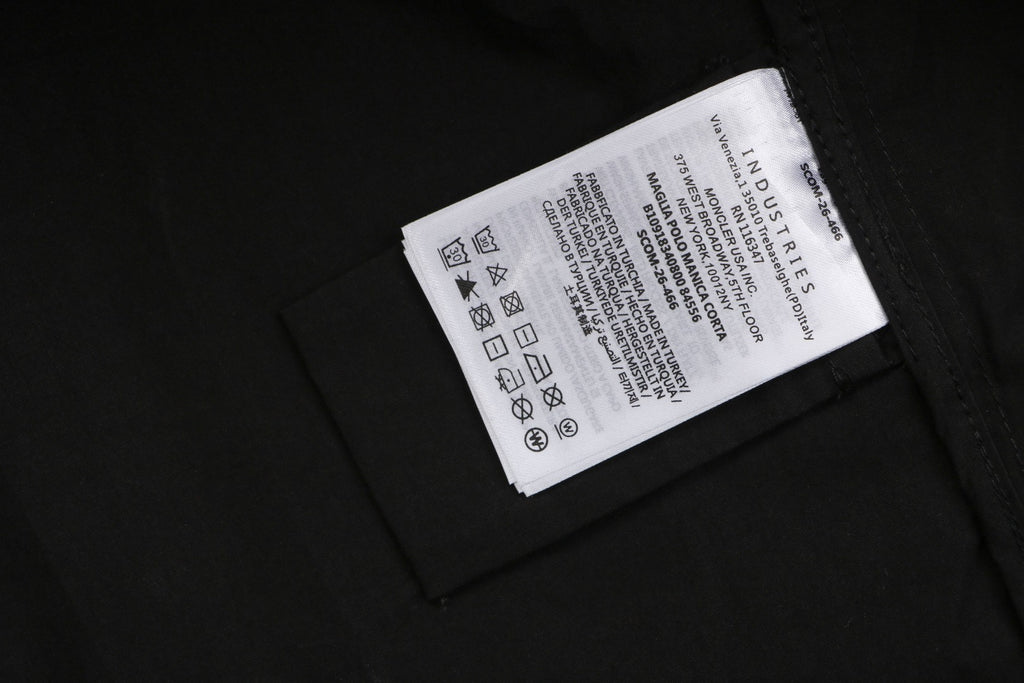 Moncler Sleeve MK Logo Multi-Pocket Jacket in Black