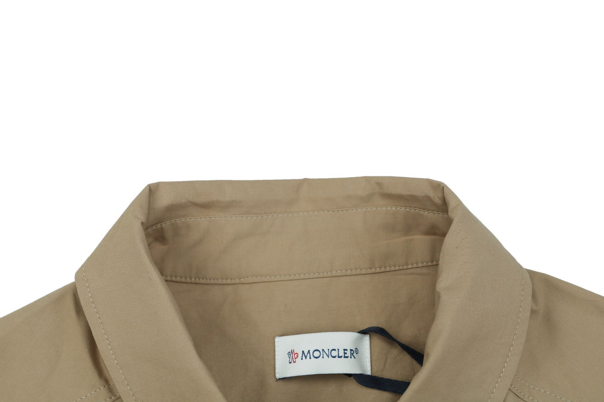 Moncler Sleeve MK Logo Multi-Pocket Jacket in Khaki