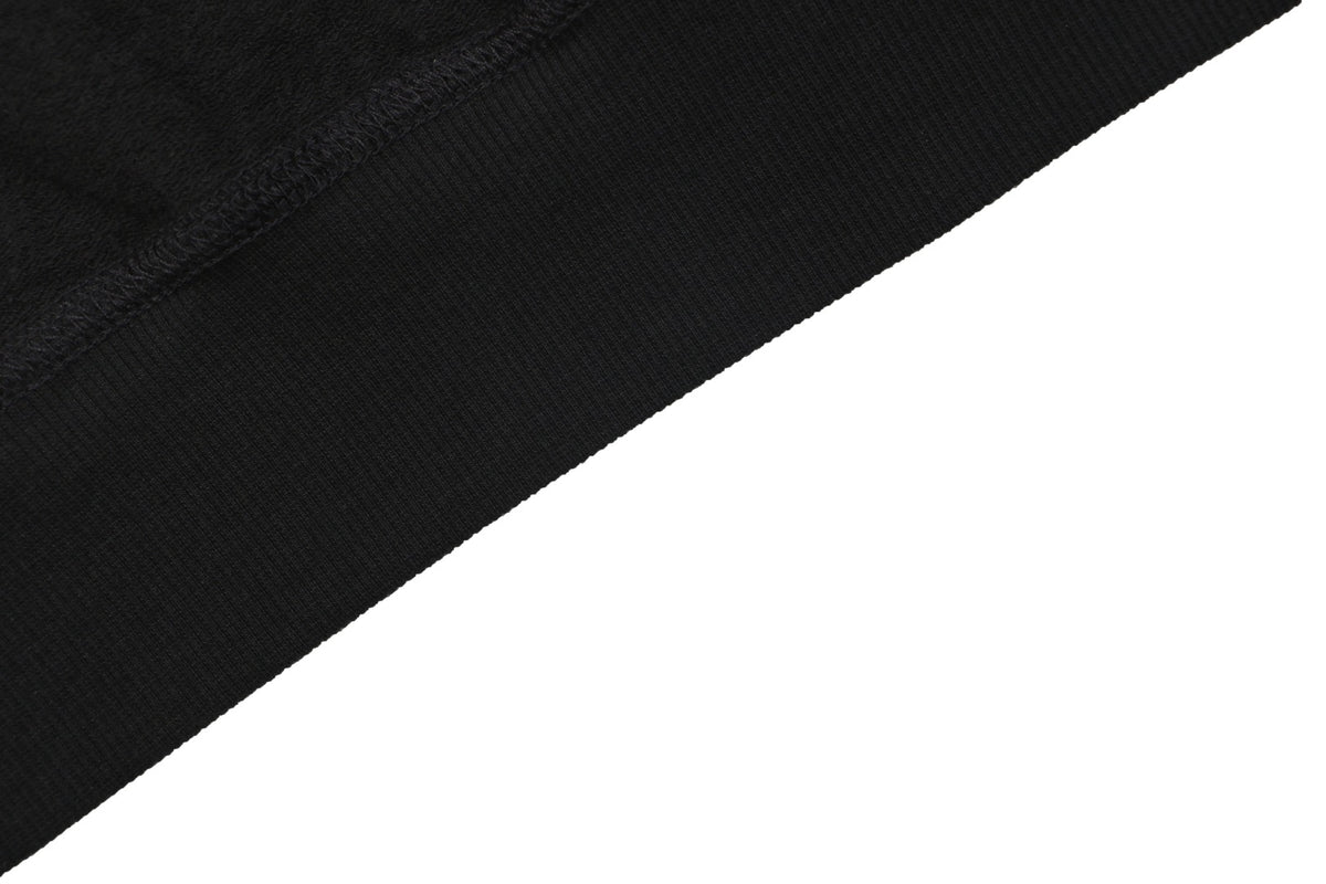 Stone Island Small Star Embroidered Crewneck Sweatshirt in Black
