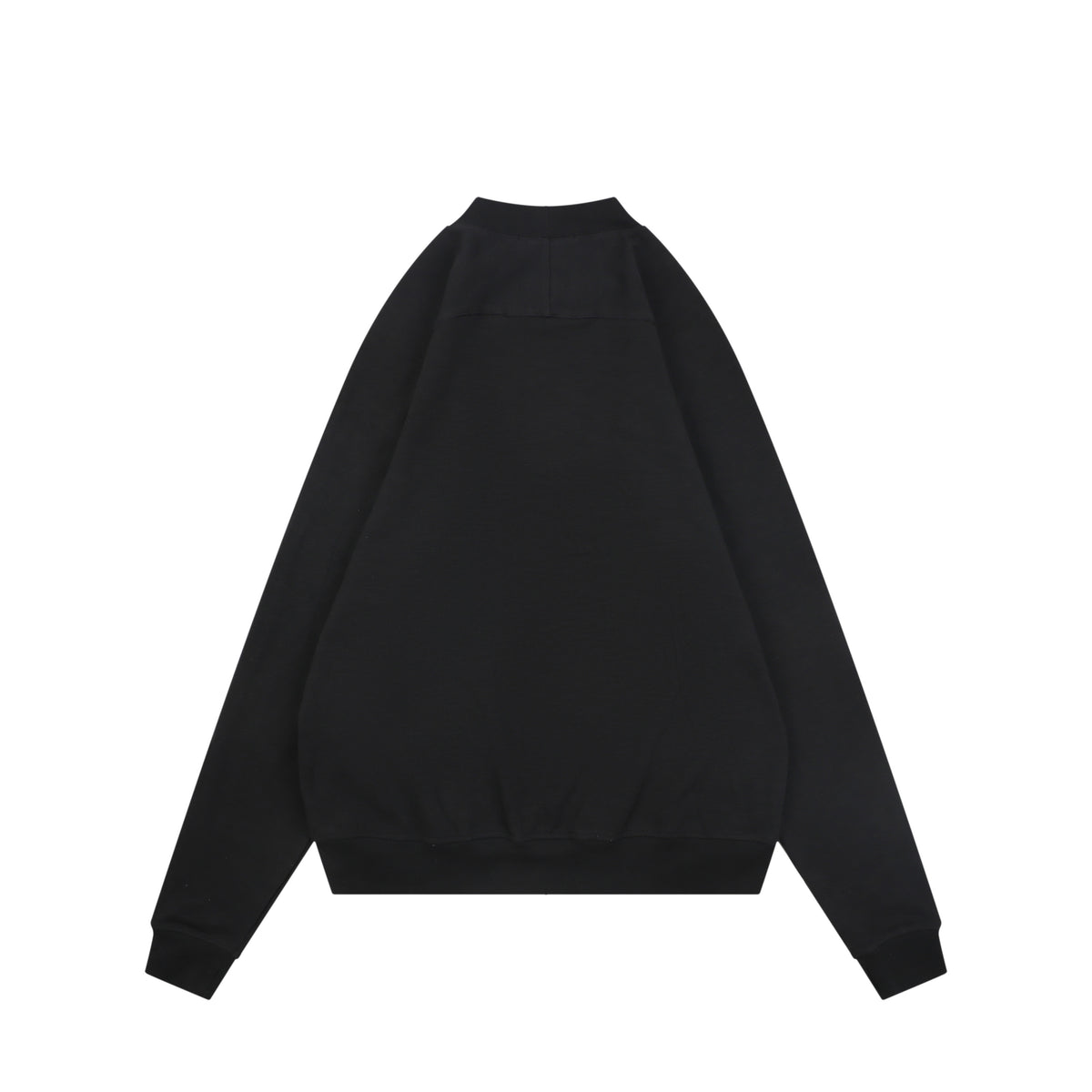 Stone Island Small Star Embroidered Crewneck Sweatshirt in Black