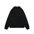 Moncler Tonal MK Logo Crewneck Sweatshirt in Black