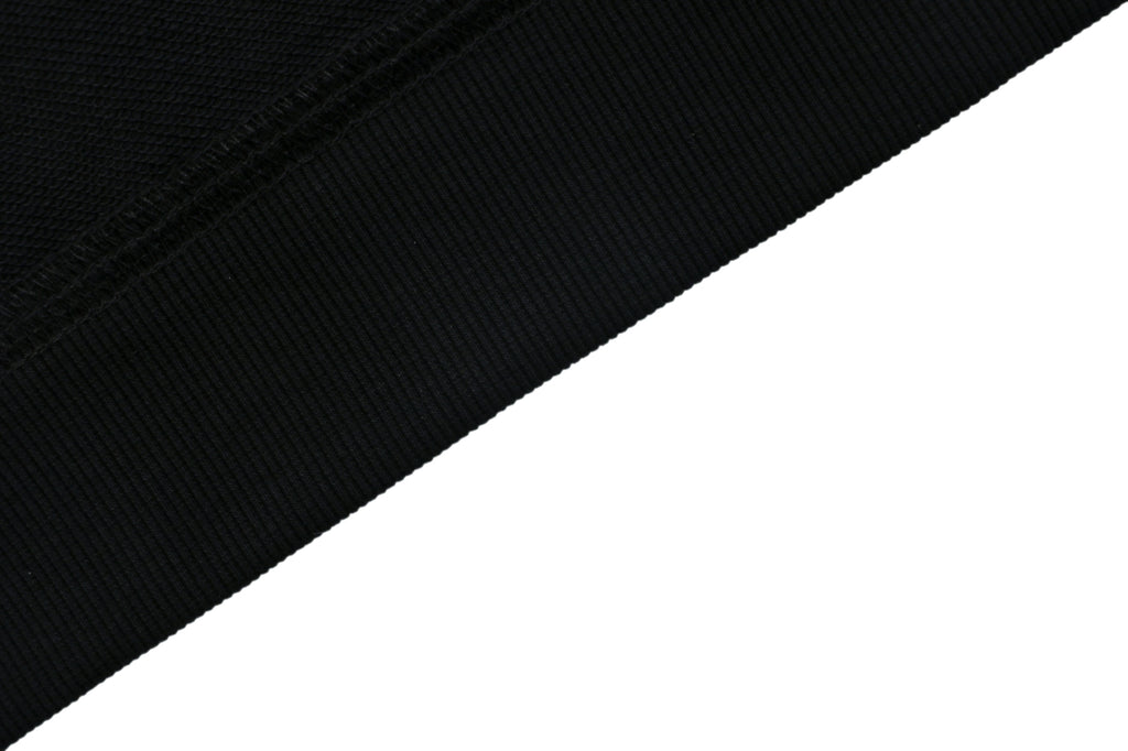 Moncler Tonal MK Logo Crewneck Sweatshirt in Black